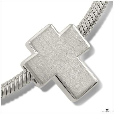 Cross Memorial Bead